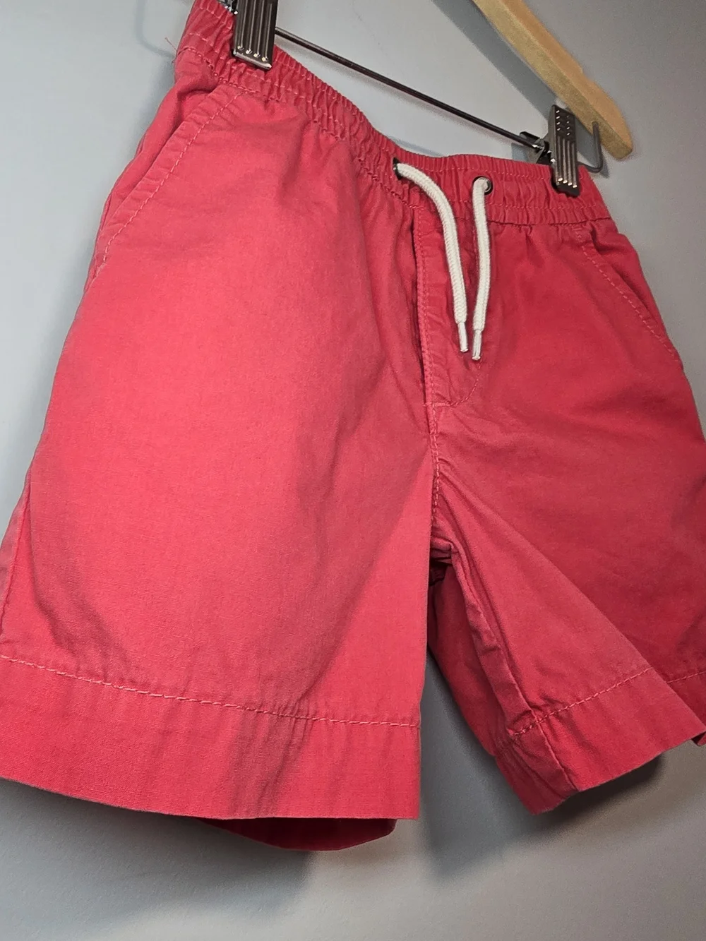 GAP Kids Coral Pink Drawstring Cotton Shorts 3yrs.